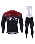 BONAVELO Zimowa kolarska koszulka i spodnie - INEOS 2019 WINTER