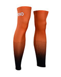 Kolarskie ochraniacze na nogi - CCC RENO 2019 - pomarańczowy/czarny