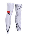 BONAVELO Kolarskie ochraniacze na nogi - LOTTO SOUDAL 2019 - biały