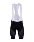 BONAVELO Krótkie spodnie kolarskie z szelkami - CCC RENO 2019 - czarny