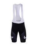 BONAVELO Krótkie spodnie kolarskie z szelkami - LOTTO SOUDAL 2019 - czarny