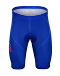 BONAVELO Krótkie spodnie kolarskie bez szelek - QUICKSTEP 2019 - niebieski