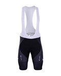 BONAVELO Krótkie spodnie kolarskie z szelkami - SUNWEB 2019 - czarny