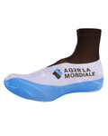 BONAVELO Kolarskie ochraniacze na buty rowerowe - AG2R 2019 - biały/brązowy/niebieski