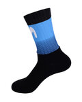 Kolarskie klasyczne skarpetki - MOVISTAR 2019 - czarny/niebieski