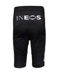 BONAVELO Krótkie spodnie kolarskie bez szelek - INEOS 2020 KIDS - czarny