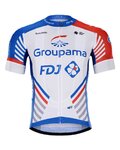 BONAVELO Koszulka kolarska z krótkim rękawem - GROUPAMA FDJ 2020 - czerwony/niebieski/biały