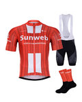 BONAVELO Kolarski mega zestaw - SUNWEB  2020 - czarny/czerwony