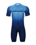 BONAVELO Krótka koszulka kolarska i spodenki - ASTANA 2021 - niebieski