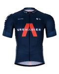 BONAVELO Koszulka kolarska z krótkim rękawem - INEOS GRENADIERS '21 - niebieski