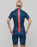 BONAVELO Koszulka kolarska z krótkim rękawem - INEOS GRENADIERS '21 - niebieski
