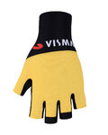 BONAVELO Kolarskie rękawiczki z krótkimi palcami - JUMBO-VISMA 2022 - żółty/czarny