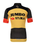 BONAVELO Krótka koszulka kolarska i spodenki - JUMBO-VISMA 2021 - czarny/żółty