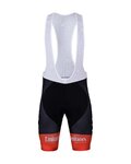 BONAVELO Krótka koszulka kolarska i spodenki - UAE 2022 - biały/czarny