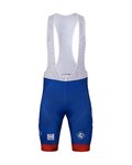 BONAVELO Krótka koszulka kolarska i spodenki - GROUPAMA FDJ 2022 - niebieski/biały/czerwony