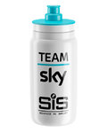 Bidon kolarski - TEAM SKY 2018 550 ml - biały/jasnoniebieski