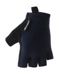 SANTINI Kolarskie rękawiczki z krótkimi palcami - BRISK - niebieski