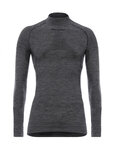 SANTINI Kolarska koszulka z długim rękawem - LANA - szary