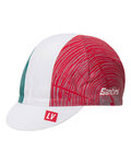 SANTINI Czapka kolarska - LA VUELTA 2018 - czerwony/biały/zielony