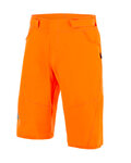 SANTINI Krótkie spodnie kolarskie bez szelek - SELVA MTB - pomarańczowy