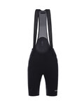 SANTINI Krótkie spodnie kolarskie z szelkami - UCI RAINBOW 2018 - czarny