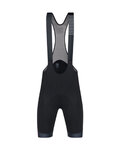 SANTINI Krótkie spodnie kolarskie z szelkami - LA VUELTA 2018 - czarny