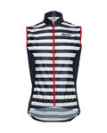 SANTINI Kamizelka kolarska - LA VUELTA 2018 - niebieski/biały