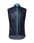 SANTINI Kamizelka kolarska - FINE  - niebieski