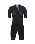 SANTINI Kombinezon kolarski - REDUX  - czarny