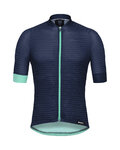 SANTINI Koszulka kolarska z krótkim rękawem - SOFFIO - niebieski