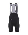 SANTINI Krótkie spodnie kolarskie z szelkami - MAGO 2.0  - czarny