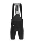 SANTINI Krótkie spodnie kolarskie z szelkami - TONO DINAMO - czarny