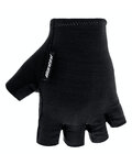 SANTINI Kolarskie rękawiczki z krótkimi palcami - CUBO - czarny