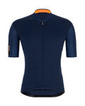 SANTINI Koszulka kolarska z krótkim rękawem - COLORE - niebieski