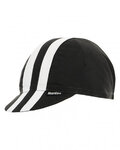 SANTINI Czapka kolarska - BENGAL - czarny/biały