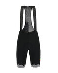 SANTINI Krótkie spodnie kolarskie z szelkami - TREK 2019 VANTA - czarny