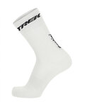 SANTINI Kolarskie klasyczne skarpetki - TREK 2019 PROFILE - biały