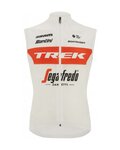 SANTINI Kamizelka kolarska - TREK SEGAFREDO 2022 - biały/czerwony