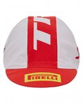 SANTINI Czapka kolarska - TREK SEGAFREDO 2023 - biały/czerwony