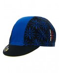 SANTINI Czapka kolarska - TOUR DE FRANCE 2023 - niebieski/czarny