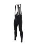 SANTINI Długie spodnie kolarskie z szelkami - UCI RAINBOW 2020 - czarny