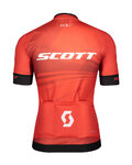 SCOTT Koszulka kolarska z krótkim rękawem - RC PRO 2020 - czarny/czerwony/biały