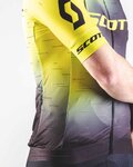SCOTT Koszulka kolarska z krótkim rękawem - RC PRO 2021 - czarny/żółty
