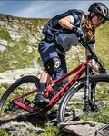 SCOTT Koszulka kolarska z krótkim rękawem - TRAIL VERTIC LADY - jasnoniebieski
