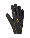 SCOTT Kolarskie rękawiczki z długimi palcami - RC TEAM - czarny/żółty