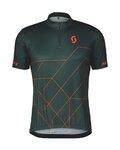 SCOTT Koszulka kolarska z krótkim rękawem - TEAM 20 - zielony