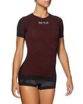 SIX2 Kolarska koszulka z krótkim rękawem - TS1 II - bordowy