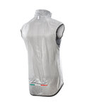 SIX2 Kamizelka kolarska - GHOST - przezroczysty/czarny