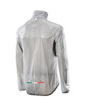 SIX2 Kolarska kurtka przeciwwiatrowa - GHOST - czarny/przezroczysty