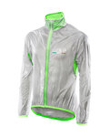 SIX2 Kolarska kurtka przeciwwiatrowa - GHOST - przezroczysty/zielony